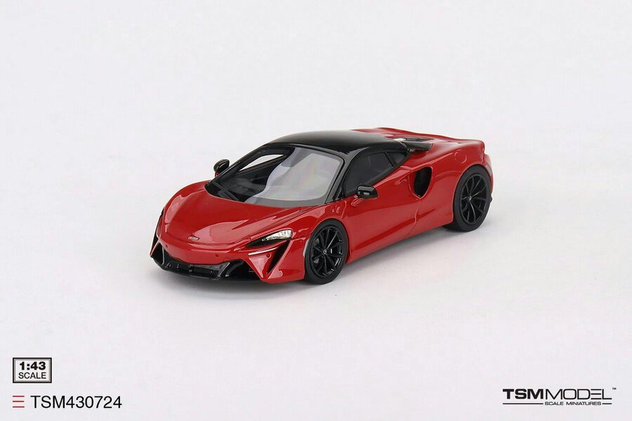 MCSlots McLaren Artura Vermillion Red 1:43 Scale TSM430724