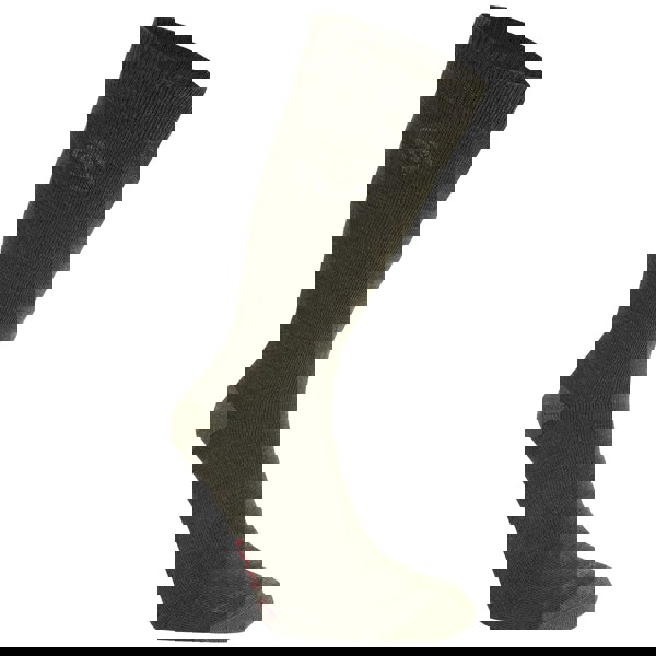 Craghoppers Unisex Adult Wool Blend Insect Repellent Boot Socks - Woodland Green