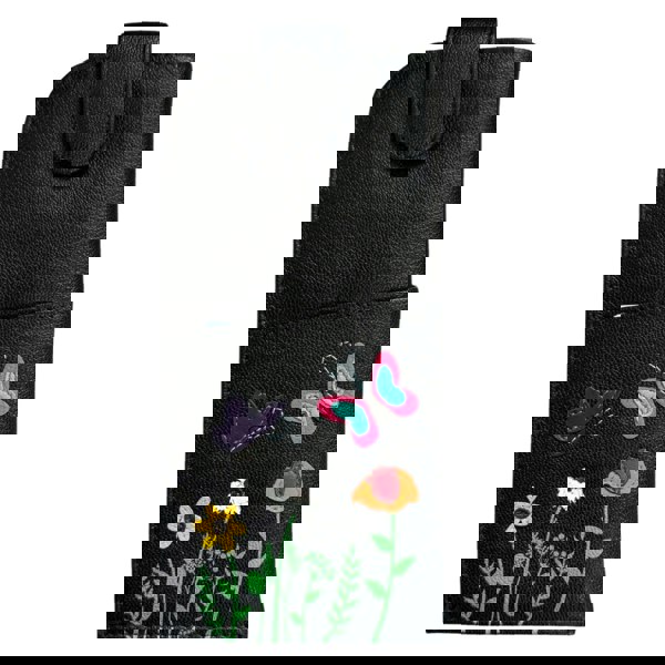 Mala Leather Sophia Leather Glasses Case with Butterflies & Flowers