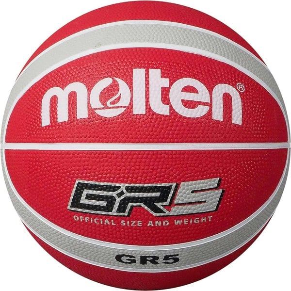 Molten BGR Basketball - Red/Silver
