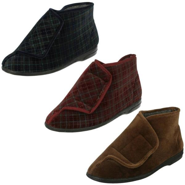 Balmoral Mens Balmoral Slip On Slipper Boots Thomas