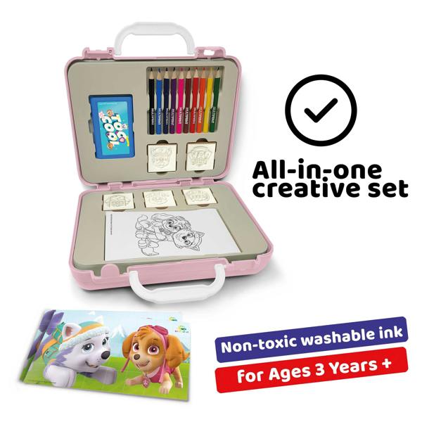Multiprint PAW Patrol Girl Travel Set by Multiprint – Kids Activity & Craft Set
