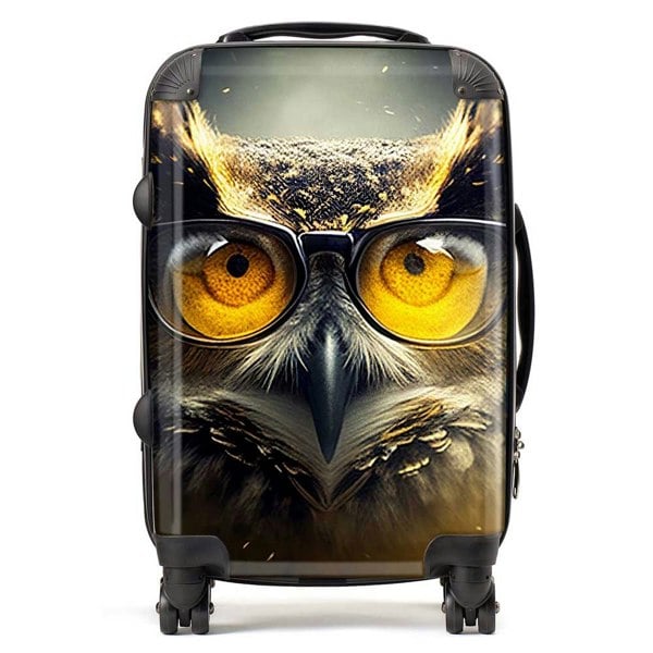 Warren Reed Owl Splashart Suitcase