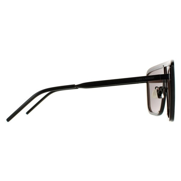 Saint Laurent Sunglasses SL364 MASK 002 Black Dark Grey
