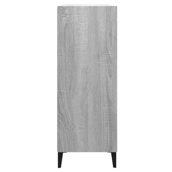 Berkfield Sideboard Grey Sonoma 69.5x32.5x90 cm Engineered Wood