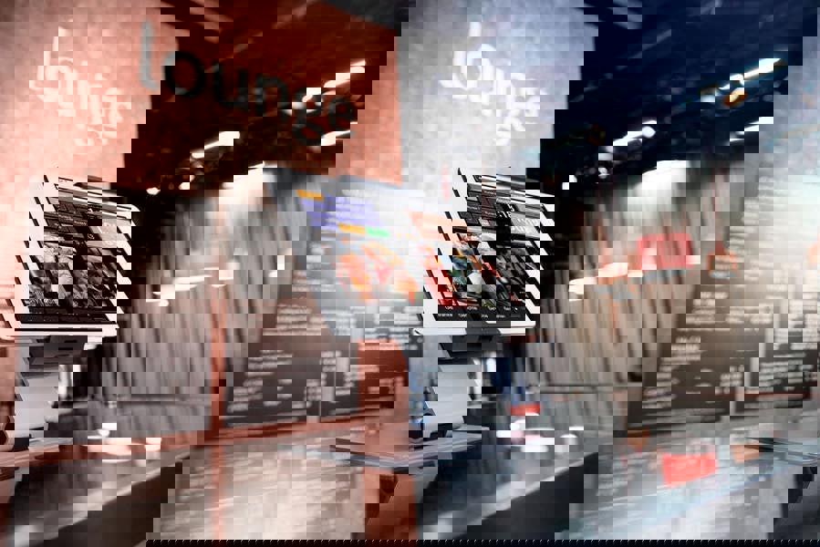 Durable Aluminium Foldable Tablet Holder iPad Desk Stand | Lockable & Rotatable