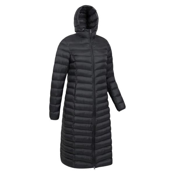 Mountain Warehouse Womens/Ladies Florence Extra Long Padded Jacket - Black - 