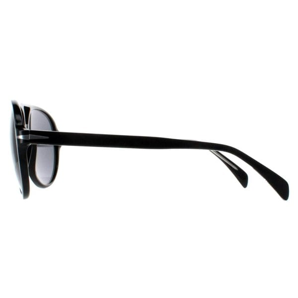 David Beckham Sunglasses DB1091/S 807 M9 Shiny Black Dark Grey