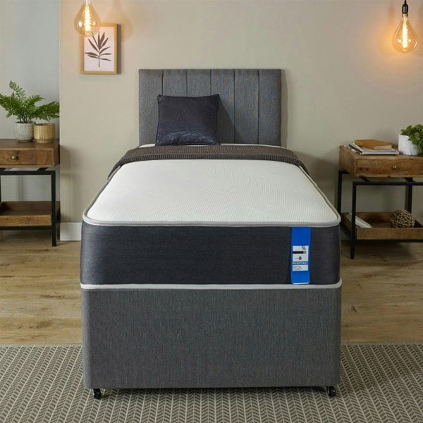 Starlight Beds Linear Cool Touch Hybrid Mattress - 20cm Deep, Soft Firmness