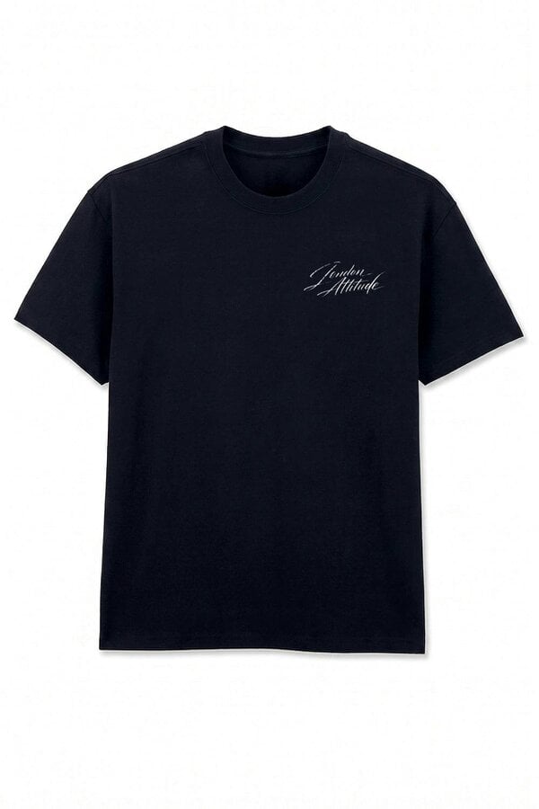 London Attitude Japanese Blossom Oversized Heavyweight T-Shirt