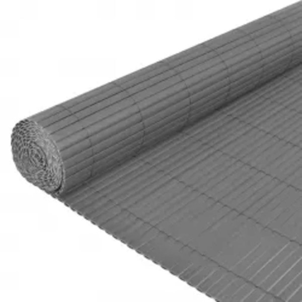 Berkfield Double-Sided Garden Fence 110x300 cm Grey