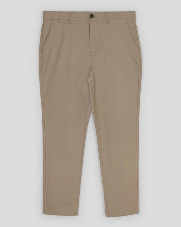 Steel & Jelly Smart Slim Fit Cotton Stretch Chino Trousers