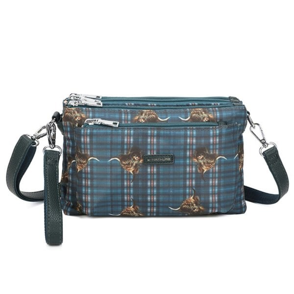 Strathurie Highland Cow Print Ladies Crossbody Bag