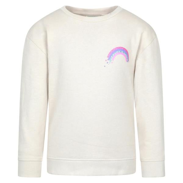 Mountain Warehouse Childrens/Kids Crew Neck Sweatshirt - Cream - 