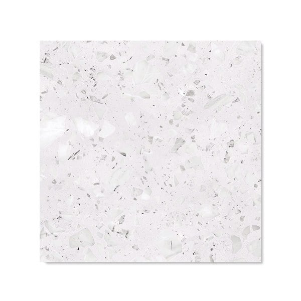 Warren Reed - Designer Icy White Quartz Effect Kitchen Splashback