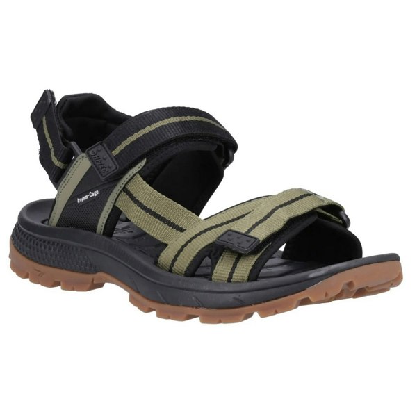 Hi-Tec Mens Sierra Sandals - Olive/Black