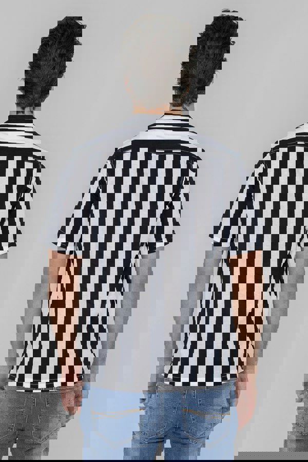 ENORSIA Revere Collar Short Sleeves Shirt