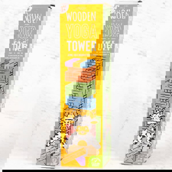 Myga Giant Wooden Yoga Tower – Fun, Balance, and Mindfulness