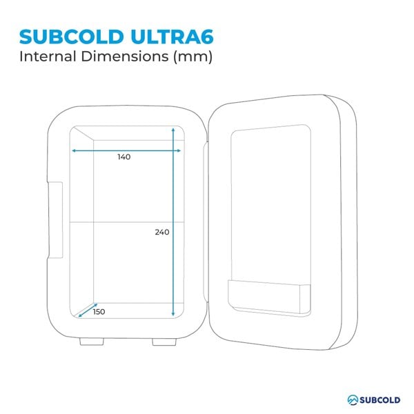 Subcold Skincare Fridge - Subcold Ultra 6