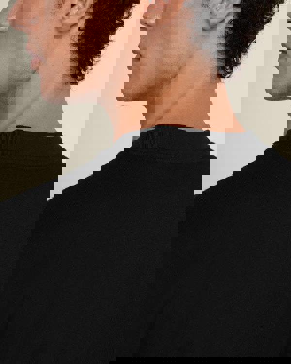 Larsson & Co Praesto - Oversized Stepped Hem Sweatshirt