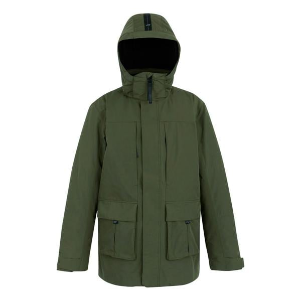 Regatta Mens Marron Insulated Waterproof Jacket - Olive Night/Black