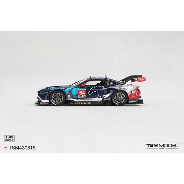 MCSlots Ford Mustang GT3 #64 Ford Multimatic Motorsports 2024 IMSA Daytona 24Hrs 1:43 Scale TSM430815