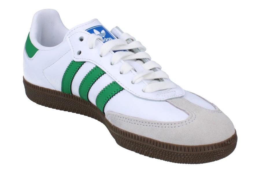 Adidas Orignals Samba Og Mens Trainers  IG1024 - White Green IG1024 - Photo 3