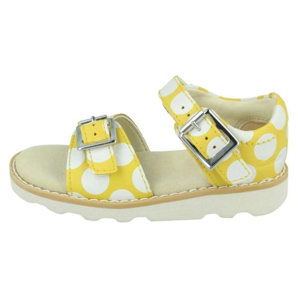 Clarks Girls Clarks Casual Summer Sandals Crown Bloom T