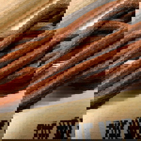 Tuf Wear Leather Skipping Rope (Wooden Handle)