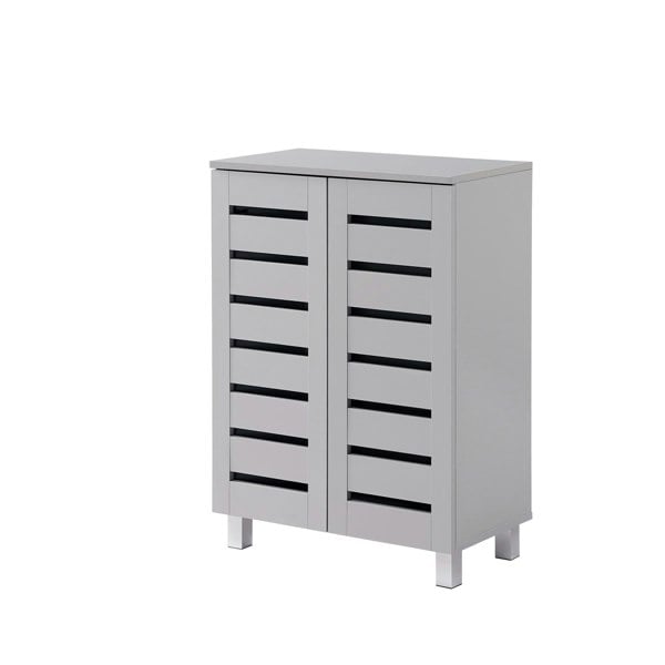 Swish Furniture Euston Modern 2 Door Shoe Storage Cabinet