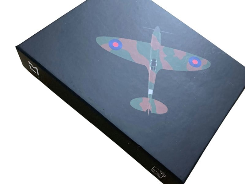 Mala Leather Spitfire Plane Bifold RFID Leather Wallet