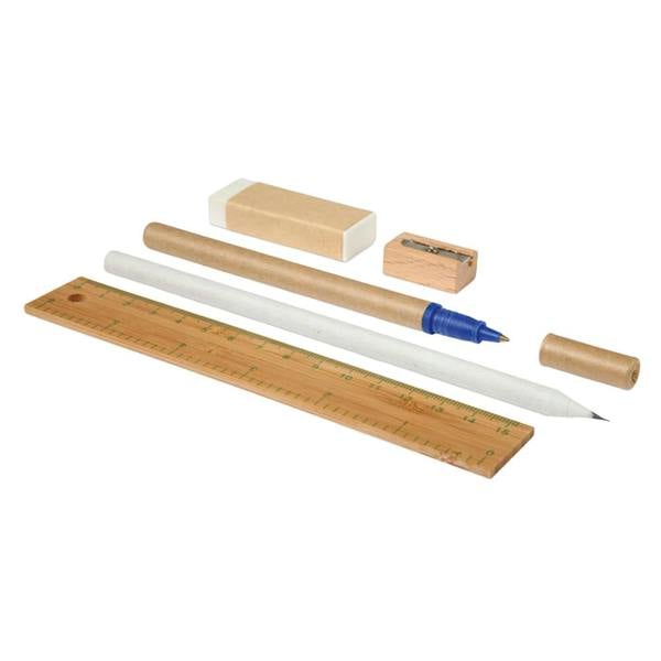 MidOcean Ecoset Cotton Stationery Set - Beige - 