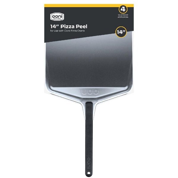 Ooni 14-Inch Smooth Lightweight Anodised Aluminium Pizza Peel