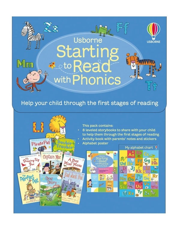 Starting to Read with Phonics Collection Set