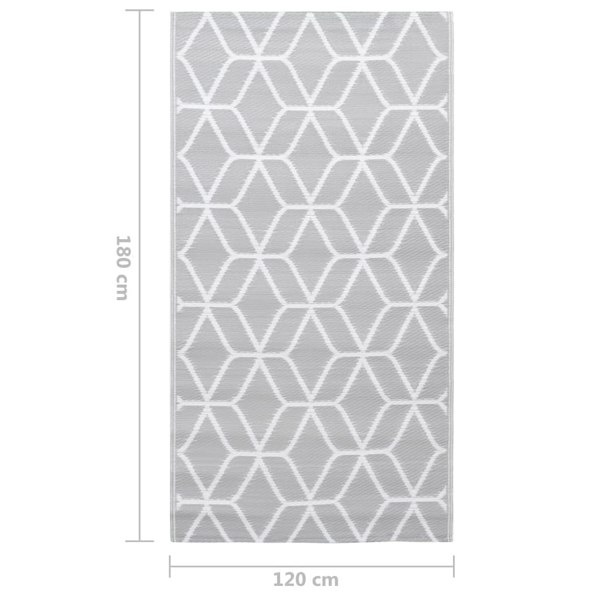 Berkfield Outdoor Carpet Grey 120x180 cm PP