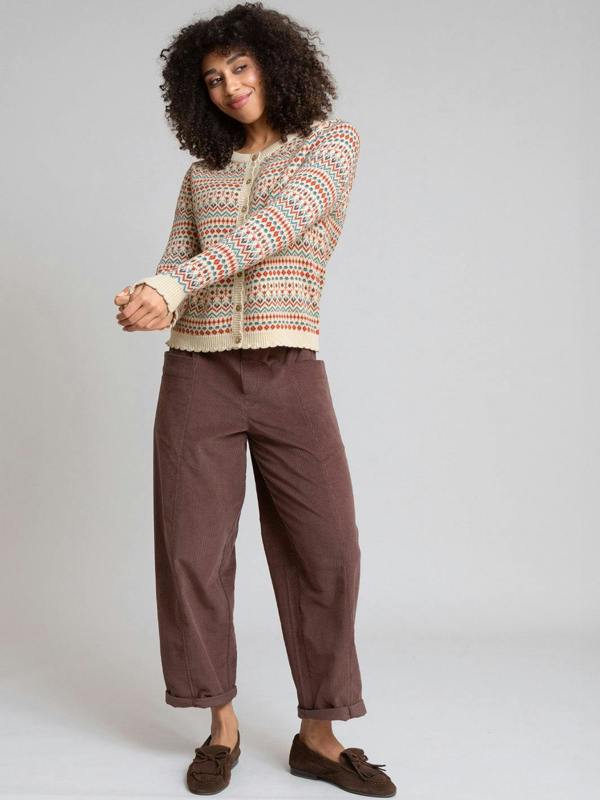 Kite Womens Organic Bloxworth Barrel Leg Cord Trousers