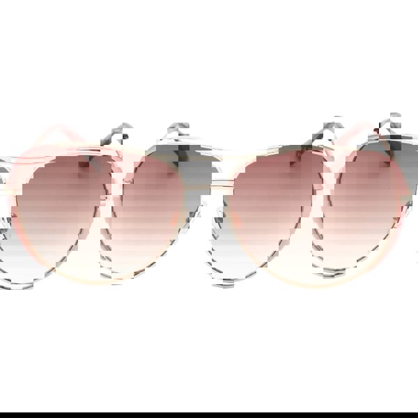 Marc Jacobs Brown Lens Pink Detail Gold Sunglasses One Size