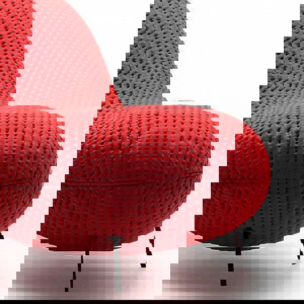 Cruz Baba Easy Chair, Lounge Chair, Red-Weilai Concept-Weilai Concept
