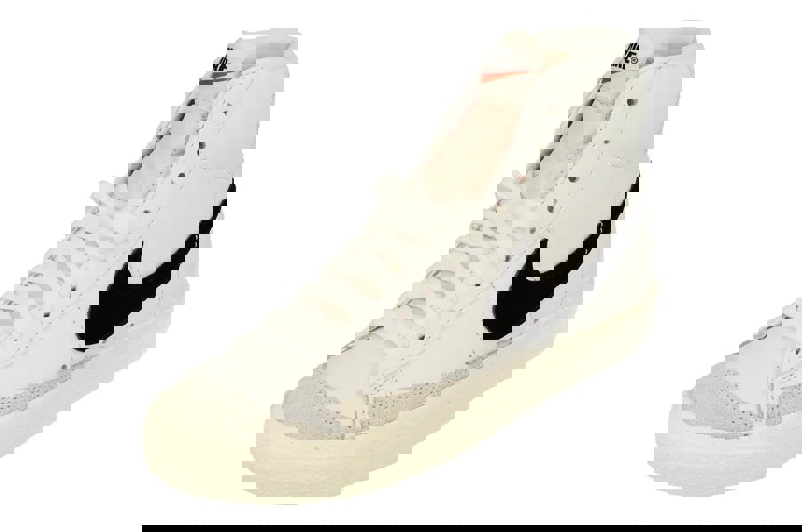 Nike Womens Blazer Mid 77 Trainers Cz1055  100 - White Black Sail 100 - Photo 0