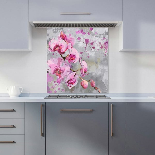 Warren Reed - Designer Orchids Splashart Kitchen Splashback