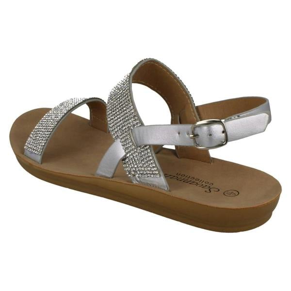 Savannah Ladies Savannah Diamante Sandals F00242