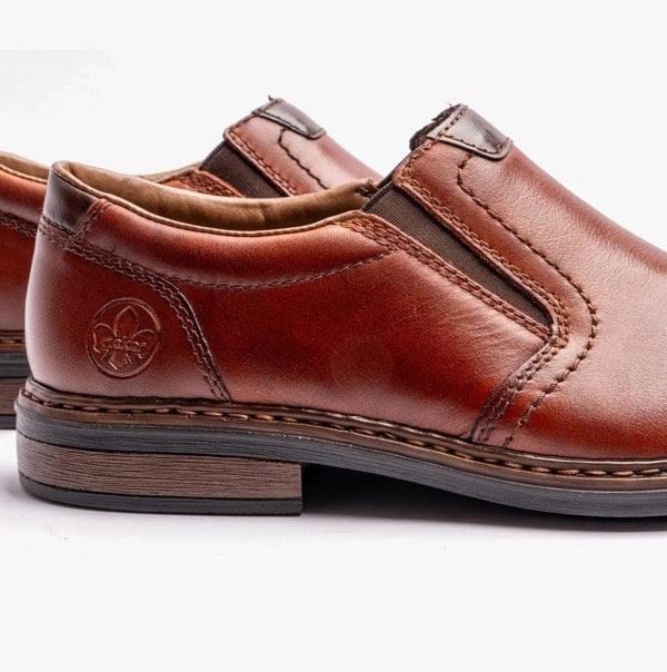 Rieker 17659-23 Mens Slip On Brown