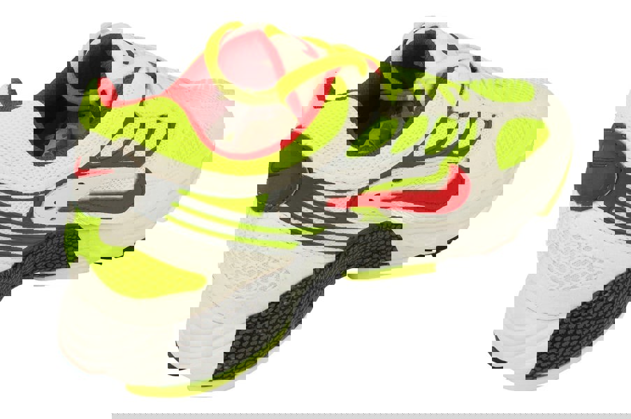 Nike Air Ghost Racer Mens At5410  100 - White Atom Red Neon Yellow 100 - Photo 2