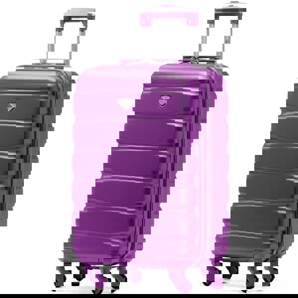 Flight Knight 55x35x20cm Cabin Carry Bag Hard Shell Suitcase 100+ Airline Approved