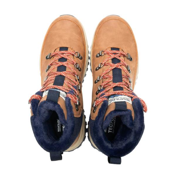 Regatta Mens Winsfield Walking Boots - Saddle Brown/Navy - 