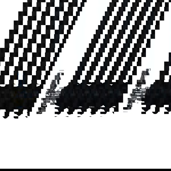 Monstershop Traditional 3 Column Radiator - 600 x 1192mm - Black