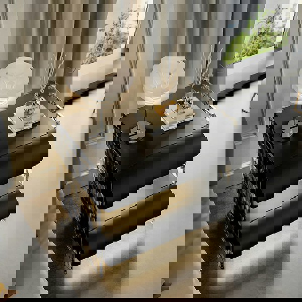 Rit Concept Figueroa Bedside Table With Storage & Light Strip