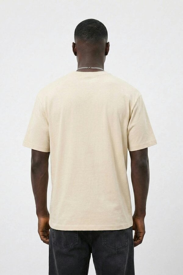 London Attitude Essential Split Red Graphic Premium Organic Cotton T-Shirt