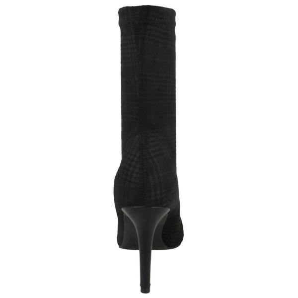 Spot On Ladies Spot On High Stiletto Heel Ankle Boots F50924