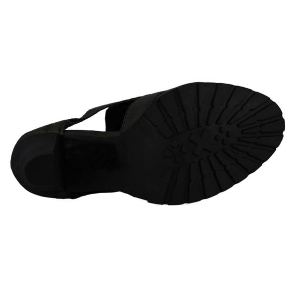 Ladies Barricci Side Cut Out Peep Toe Heels
